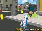 Robot dog city simulator